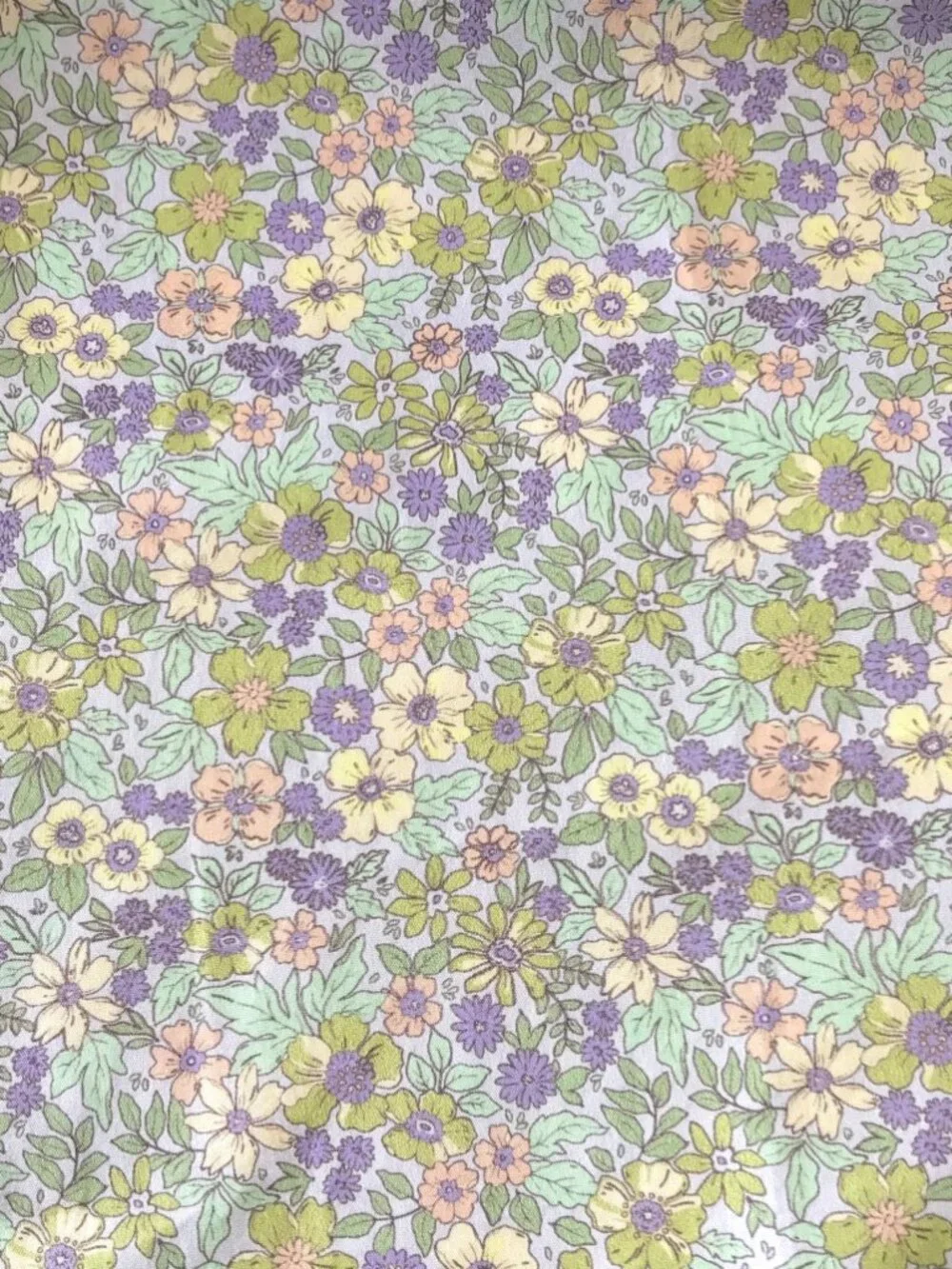 NEW Glamorous Floral Cotton Summer A-Line Skirt • NWT • Size 6 - Small - Picture 9 of 9